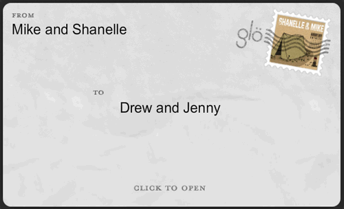 Mike and Shanelle's Glövite Envelope