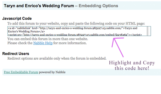 Step 3 - Grab embed code