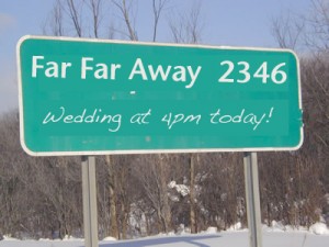 far away sign
