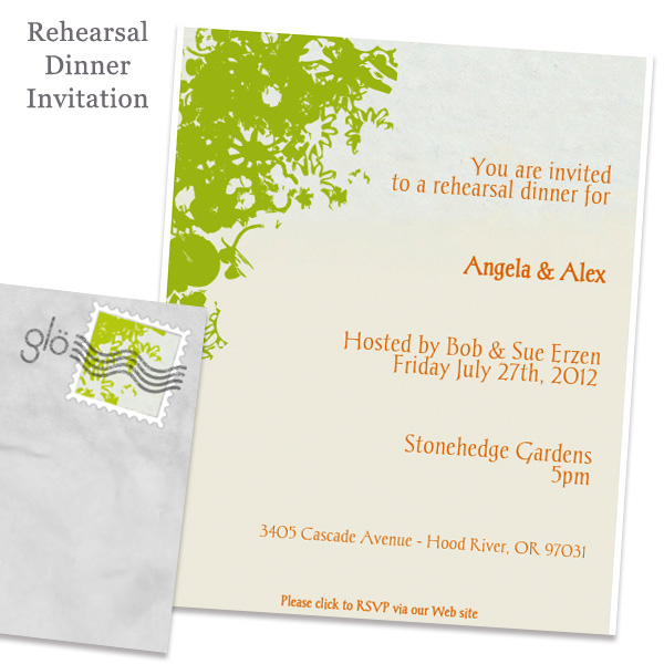 Rehearsal invite