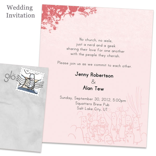 creative wedding response card wording