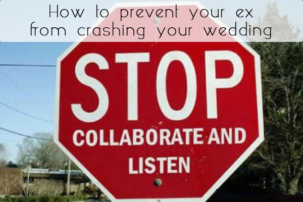 glosite prevent ex from crashing wedding