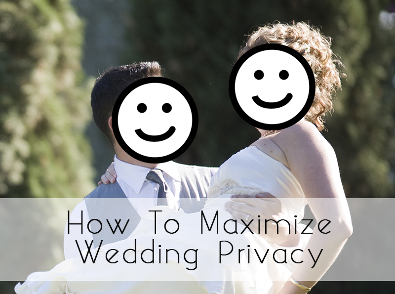 glosite wedding website privacy