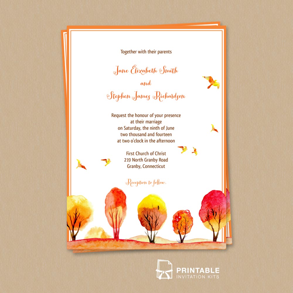 watercolor-autumn-scene-email wedding invitation