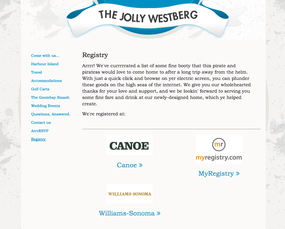 Wedding Registry Search and Website Finder